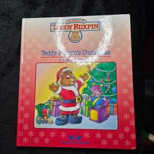 The World of Teddy Ruxpin Teddy Ruxpins Christmas A Story Book 1986